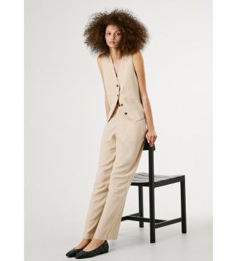 Pepe Jeans Pantaln Stella  beige