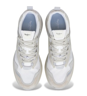 Pepe Jeans Sneakers bianche Stoke Sport