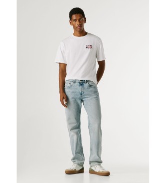 Pepe Jeans Kavbojke Straight Cash blue