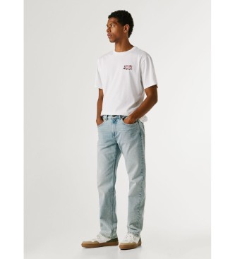 Pepe Jeans Kavbojke Straight Cash blue