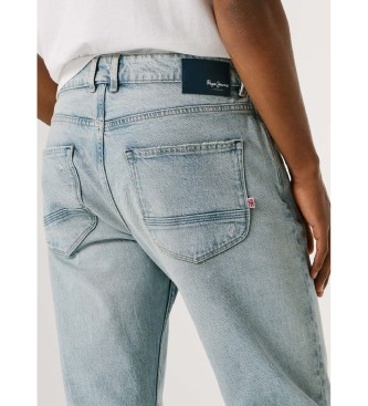 Pepe Jeans Kavbojke Straight Cash blue