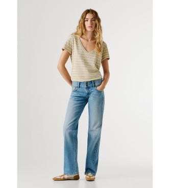 Pepe Jeans Rechte jeans Venus blauw