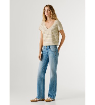 Pepe Jeans Rechte jeans Venus blauw