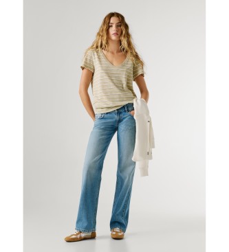 Pepe Jeans Rechte jeans Venus blauw