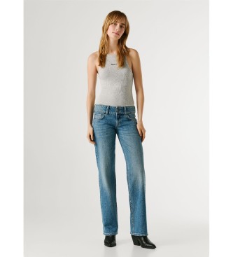 Pepe Jeans Kavbojke ravne Venus blue