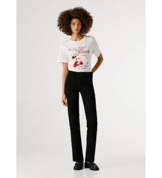 Pepe Jeans Contour rechte broek zwart