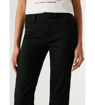 Pepe Jeans Contour rechte broek zwart