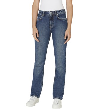 Pepe Jeans Calas de ganga Straight Mary azul