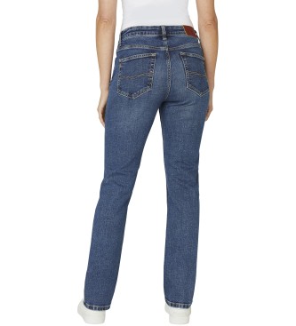 Pepe Jeans Calas de ganga Straight Mary azul