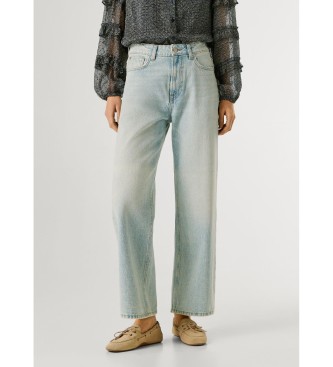 Pepe Jeans Proste kavbojke Lexa blue