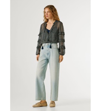 Pepe Jeans Proste kavbojke Lexa blue