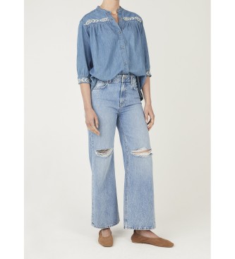 Pepe Jeans Jeans Straight Lexa blå