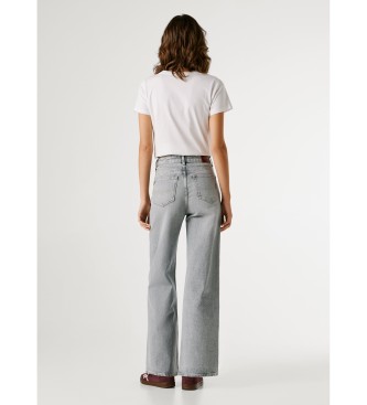 Pepe Jeans Rechte spijkerbroek Lexa grijs