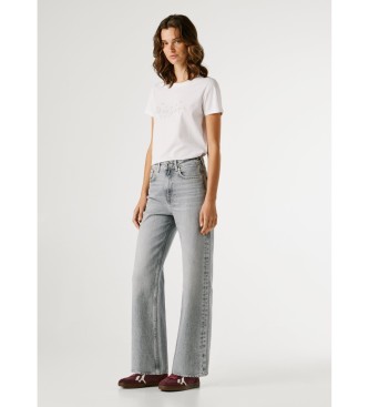 Pepe Jeans Rechte spijkerbroek Lexa grijs