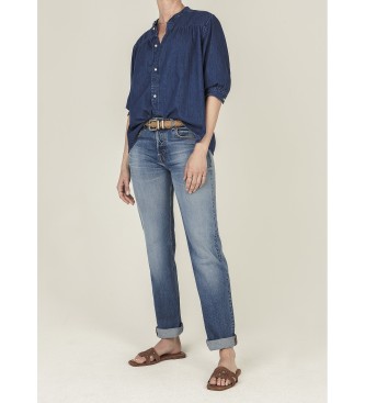 Pepe Jeans Jeans Rechte Pijl Lente Blauw