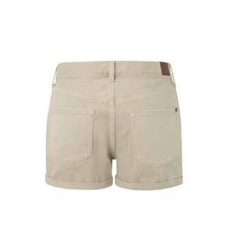 Pepe Jeans Kort Rak beige