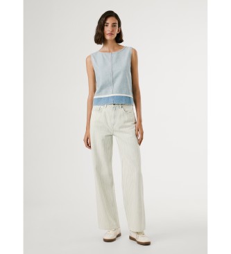 Pepe Jeans Jeans Straight Lexa Off-white mint 