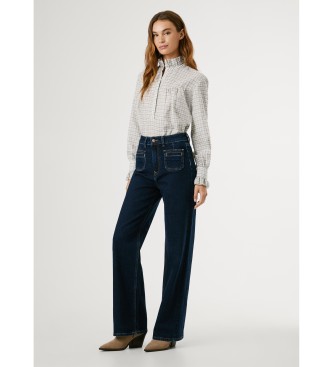 Pepe Jeans Proste jeansy Lexa Rinse navy