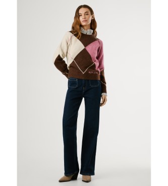 Pepe Jeans Proste jeansy Lexa Rinse navy