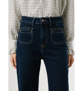 Pepe Jeans Proste jeansy Lexa Rinse navy