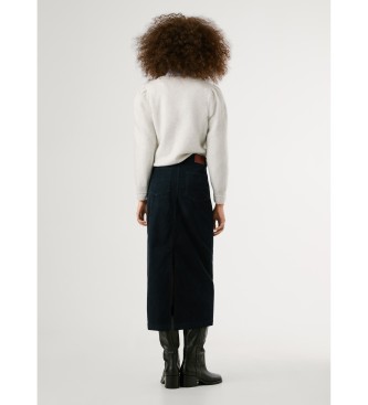 Pepe Jeans Sunny Midi Skirt preto