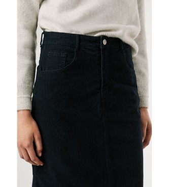 Pepe Jeans Sunny Midi Skirt preto