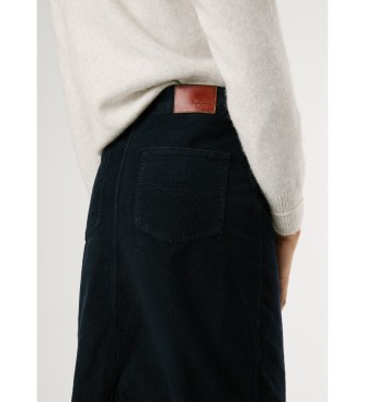 Pepe Jeans Sunny Midi Skirt preto