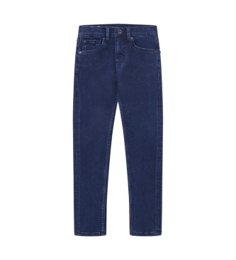 Pepe Jeans Niebieskie dżinsy Super Skinny