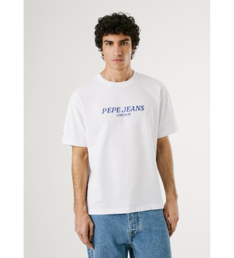 Pepe Jeans Majica Tadeo bela