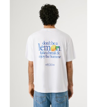 Pepe Jeans Majica Tadeo bela
