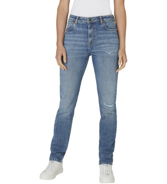 Pepe Jeans Kavbojke zožene Violet blue