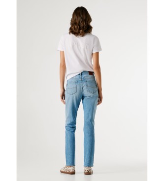 Pepe Jeans Jeans Taps Violetblauw