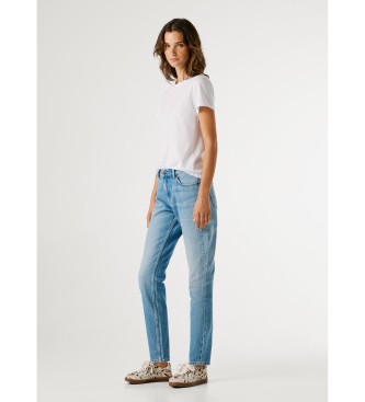 Pepe Jeans Jeans Taps Violetblauw