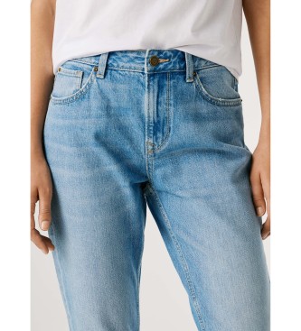 Pepe Jeans Jeans Taps Violetblauw