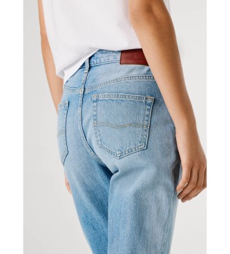 Pepe Jeans Jeans Taps Violetblauw