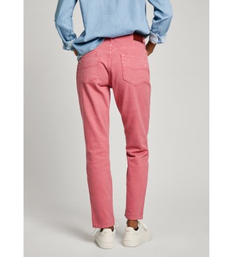 Pepe Jeans Jeans in fit taper pink