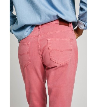 Pepe Jeans Jeans en fit taper rosa