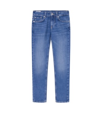 Pepe Jeans Blaue konisch zulaufende Jeans