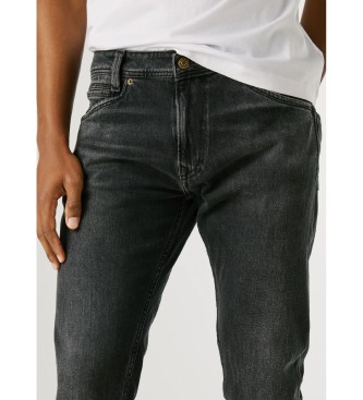 Pepe Jeans Jeans Tapered Spike negro