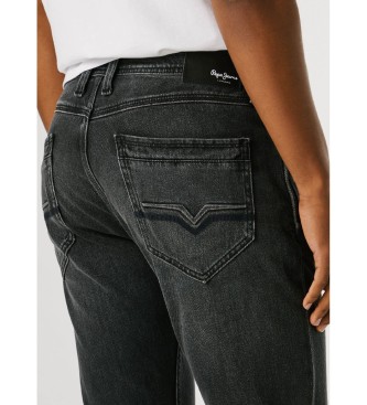 Pepe Jeans Jeans Tapered Spike negro