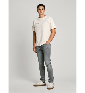 Pepe Jeans Jeans i passform taper grey