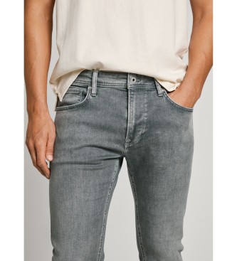 Pepe Jeans Jeans i passform taper grey