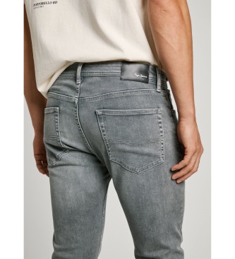 Pepe Jeans Jeans i passform taper grey