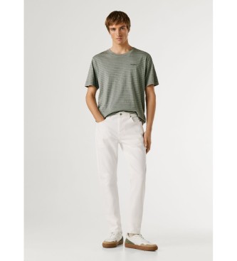 Pepe Jeans Stanley Tapered Trousers branco