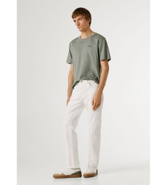 Pepe Jeans Stanley Tapered Trousers branco