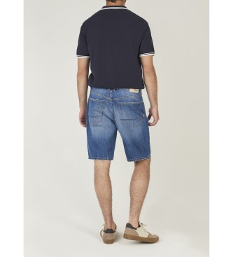 Pepe Jeans Taps toelopende Camden bermuda blauw