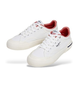 Pepe Jeans Baskets Taylor Basic blanc
