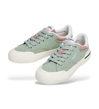 Pepe Jeans Baskets Taylor Basic vert