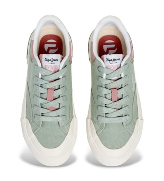 Pepe Jeans Baskets Taylor Basic vert