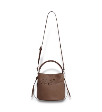 Pepe Jeans Taylor brun hndtaske